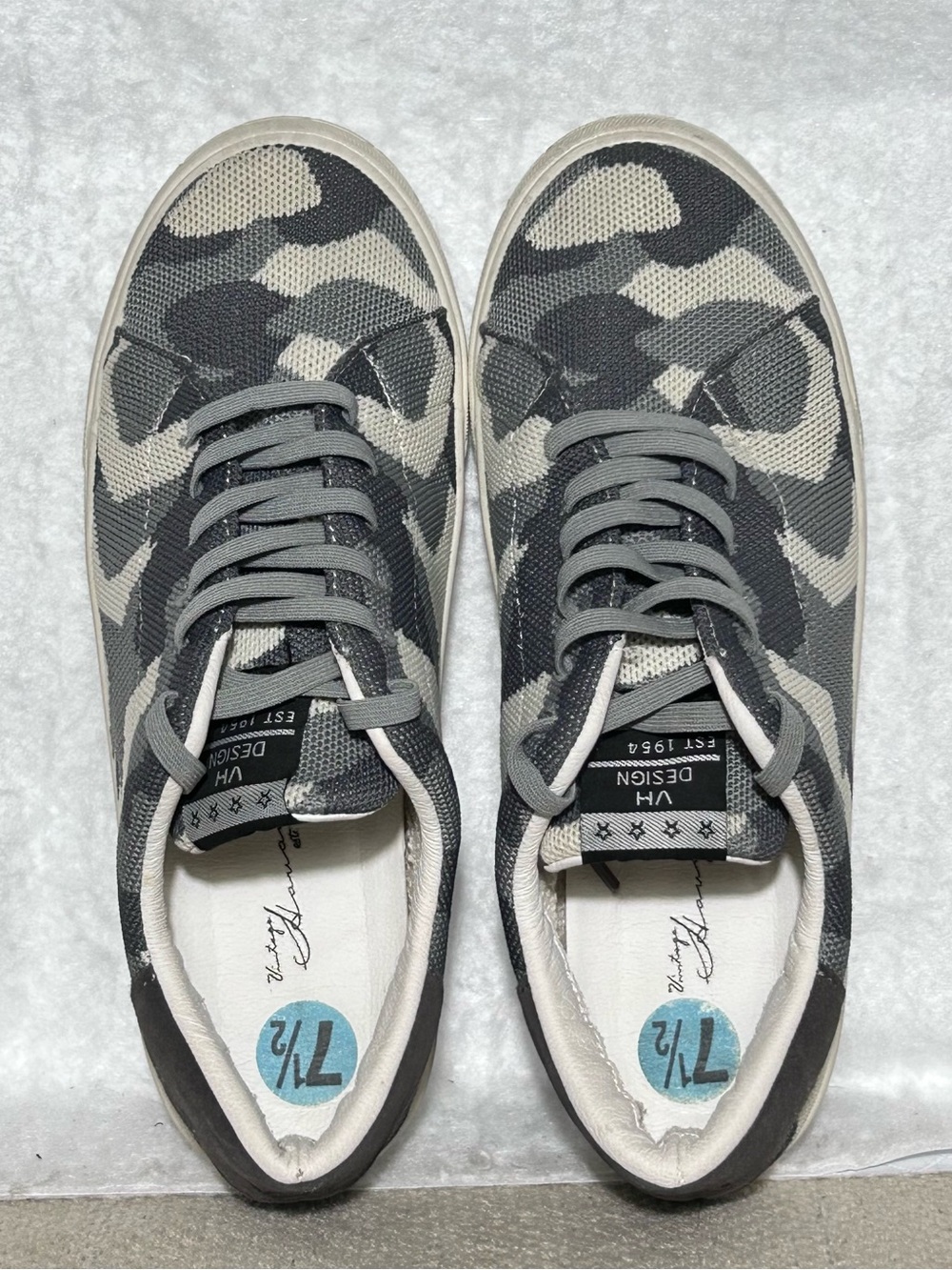 Vintage Havana Fly Star Womans Vintage Camo Print Fashion Sneakers Shoes SZ 7.5 - Picture 5 of 11